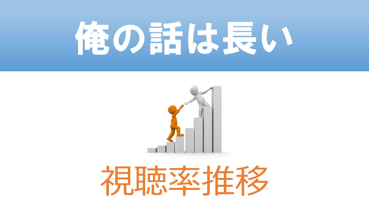 俺の話は長い 生田斗真主演ドラマ 視聴率一覧表 グラフ推移 速報 ドラマの噂話