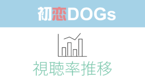 ドラマ「初恋DOGs」視聴率