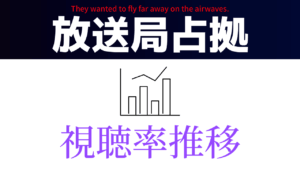 「放送局占拠」視聴率