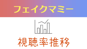 ドラマ「フェイクマミー」視聴率