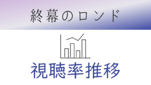 ドラマ「終幕のロンド」視聴率