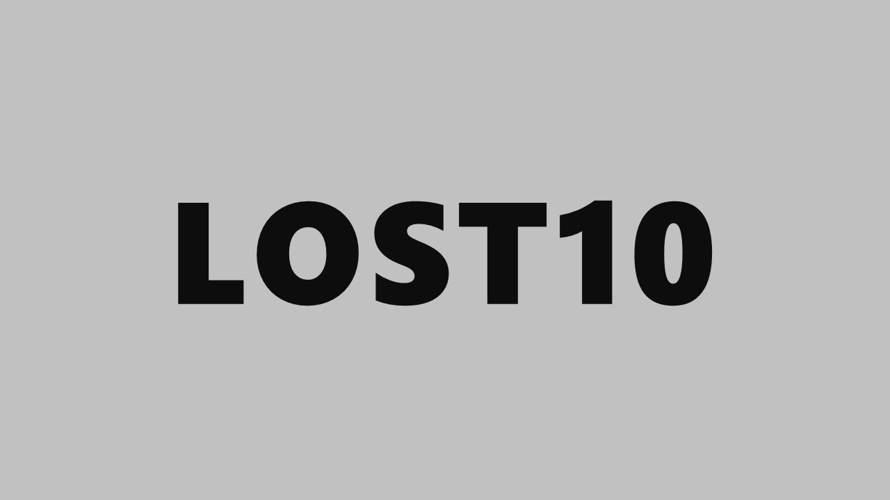 ドラマ「LOST10」